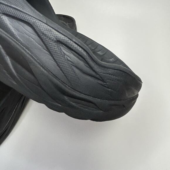 Hoka One One Ora Recovery Slide 2 Sandals Mens Size 12 Black Slip On Comfort